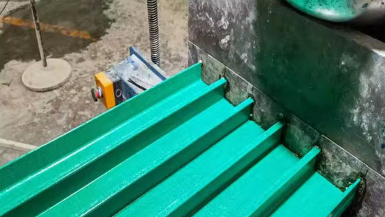 Fiberglass Grp Frp Arched Rain Cover Pultruded Profiles For Sewage Tank