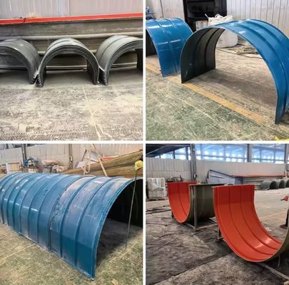 Non Slip FRP Arch Cover Plate Gas Collecting Fiber Reinforced Plastic Sewage Pool Cover