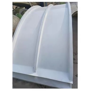 Multi Color Frp Wastewater Tank Covers Arch Gas Collecting Hood Cover Rainproof