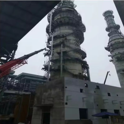 Multiple Layer Sprayer FRP Desulfurization Tower For Industry Wet Gas Fume