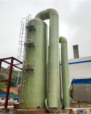 Waste Gas Scrubber Desulfurization Column Tower Frp Purification Tower