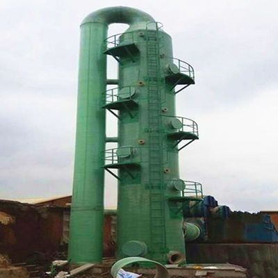 Lightweight FRP Flue Gas Desulfurization Tower Waste Gas Treatment Removing Sulphide