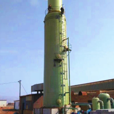 Custom Height Flue Gas Desulfurizing Tower Vertical Structure for waste gas treatment