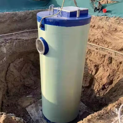High Integration Sewage Lifting Rainwater Pumping Station FRP GRP Structure
