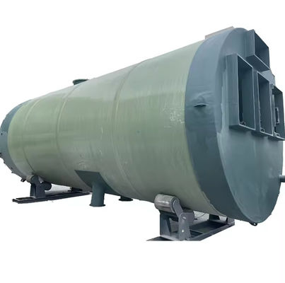 Industrial Intelligent GRP FRP Pump Station Integrated Prefab Sewer Lift Station Pump