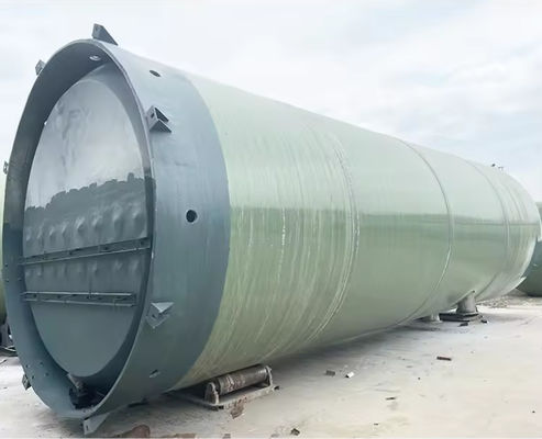 Industrial Intelligent GRP FRP Pump Station Integrated Prefab Sewer Lift Station Pump