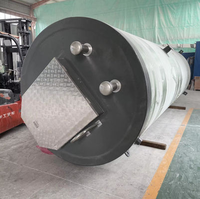 High Head Frp Integrated Lifting Pumping Station Rainwater Collection Pump Station