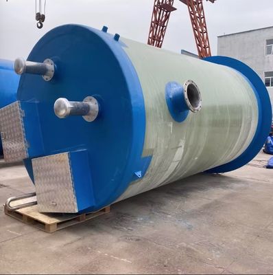 FRP Prefabricated Submersible Pumping Station For Water Lifting And Sewage Treatment