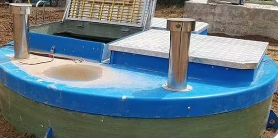 Frp GRp Integrated Lifting Station Pump , Rainwater Collection Sewer Lift Station