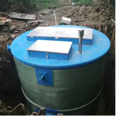 Underground Integrated FRP Pump Station Fully Automatic Sewage Pumping Station