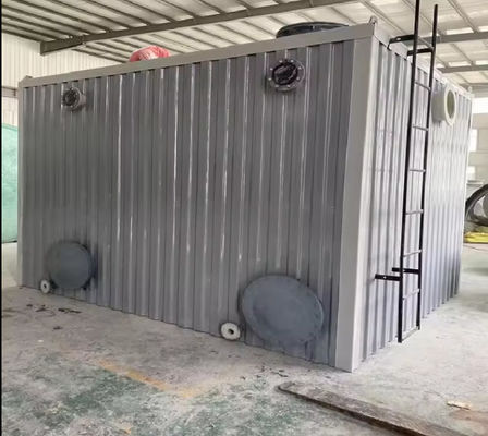 Customized Integrated Fiberglass Biological Deodorization Box For Waste Treatment