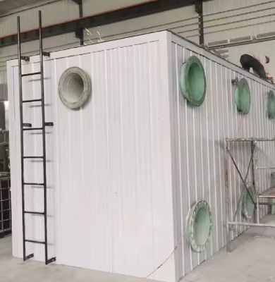 Customized Integrated Fiberglass Biological Deodorization Box For Waste Treatment