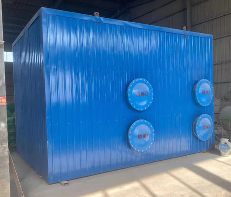 Customized Integrated Fiberglass Biological Deodorization Box For Waste Treatment