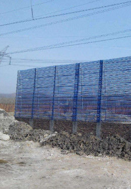 Highway Wind Proof Glass Fiber Dust Control Screen Dust Suppression Net 3000x400mm