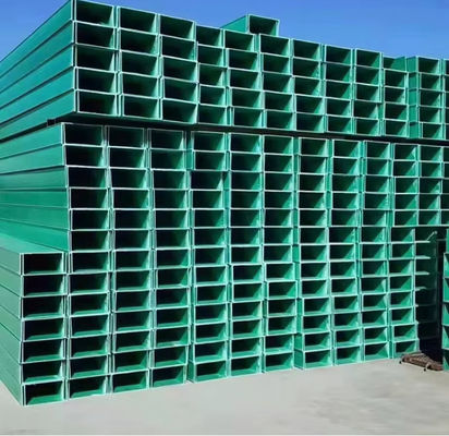 Pultruded Fiberglass Reinforced Plastic GFRP FRP Profiles Customized Color