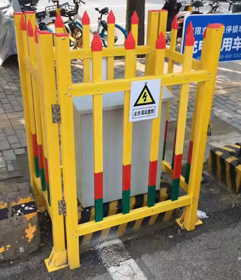 Smooth Surface Treatment Glass Fiber Products Garden Fence FRP GRP Handrail