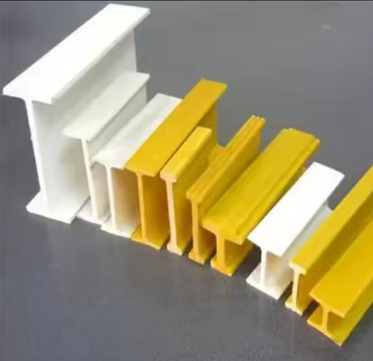 High Strength Glass Fiber Plastic FRP Profile GRP Structural Profiles Channels