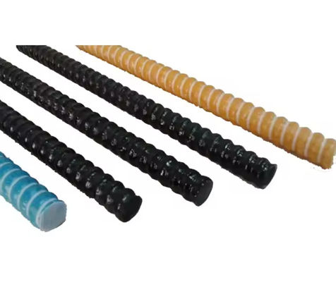 Corrosion Resistant FRP Fibreglass Rebar Glass Fibre Reinforcement Bars Custom Length