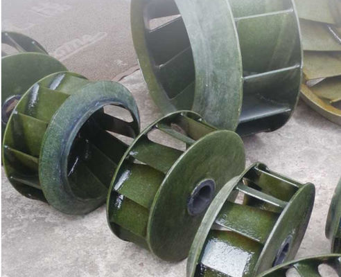 Explosion Proof FRP Centrifugal Fan Impeller Light Weight 1900-78000 m3/h