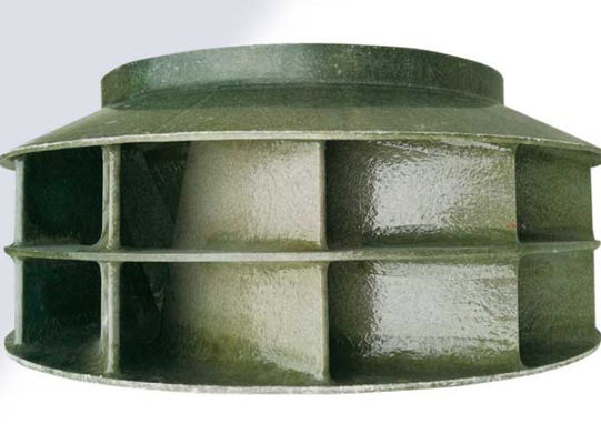 Explosion Proof FRP Centrifugal Fan Impeller Light Weight 1900-78000 m3/h