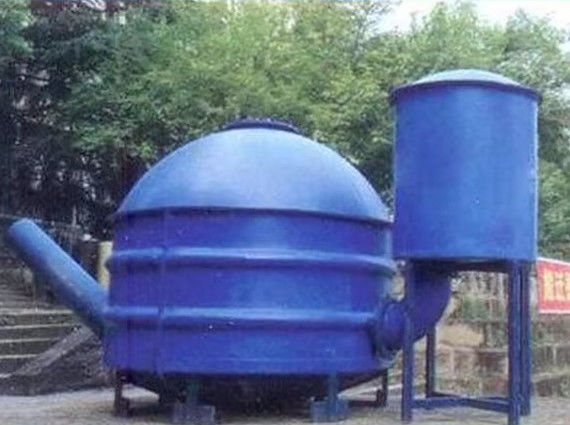 Anti Corrosion FRP Fiberglass Methane Tank For Industrial Commercial Agriculture Farm