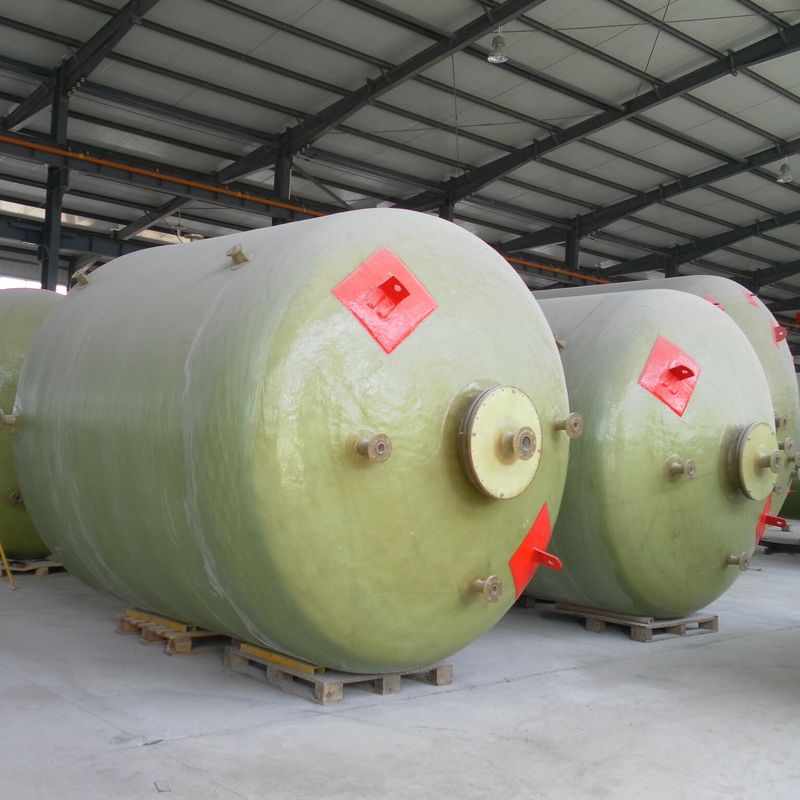 Corrosion Resistance Chemical Storage FRP Tank With Customized Panel Thickness