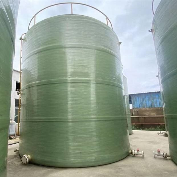 Heavy Duty Vertical FRP Panel Water Tank Customized Size For Fuel Oil Liquid Storage