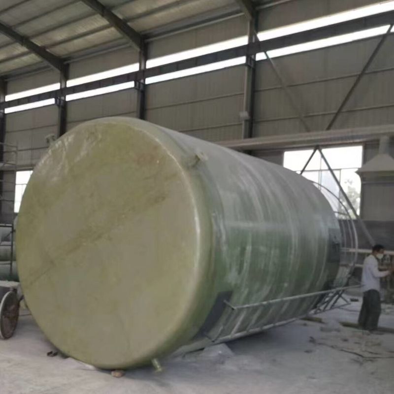 Fiberglass FRP Tank With Float Switch Water Level Control , Full Containment LNG Storage Tank