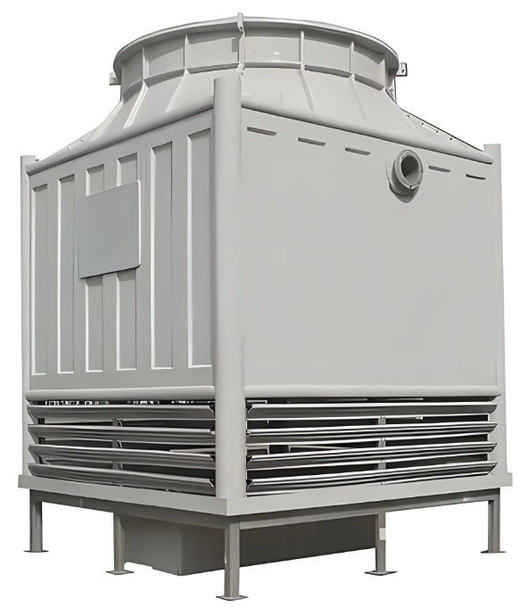 Square Industrial FRP Cooling Tower Counter Flow Type GRP Cooling Tower Customized