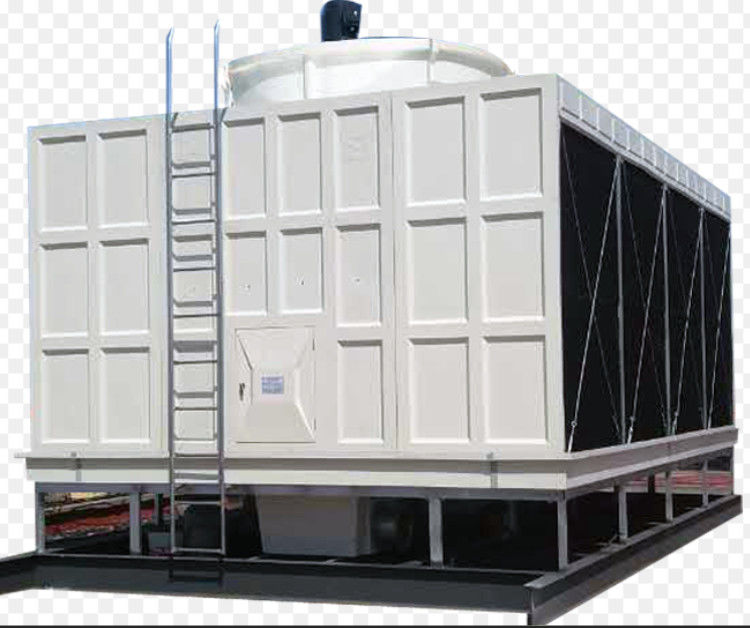 Counterflow / Crossflow Type FRP Cooling Tower 100-1000 Tons Low Noise Anti Corrosion