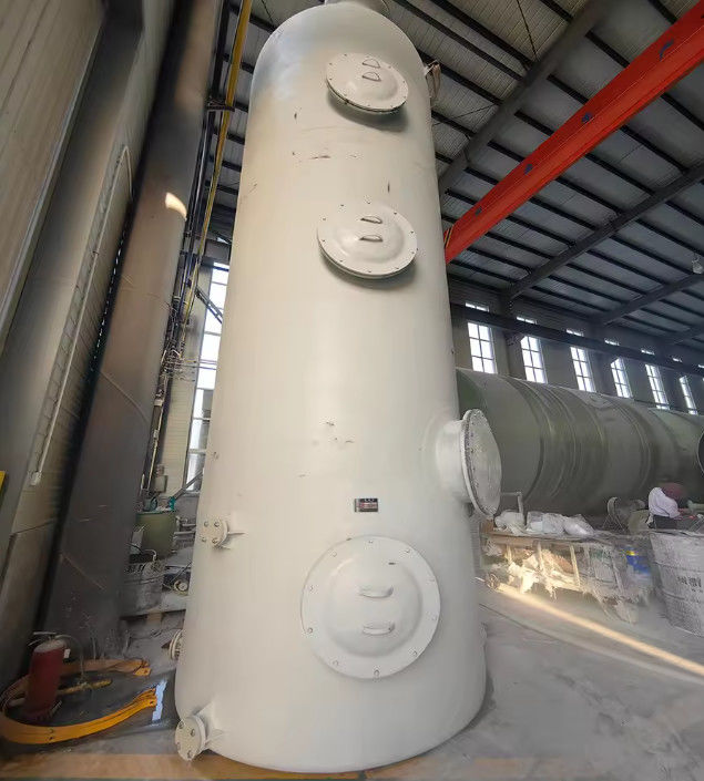 Custom Waste Gas FRP Absorption Tower Sulfuric Acid Purification Tower Corrosion Resistant