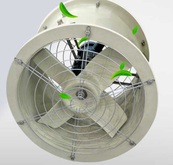 Anticorrosive Industrial FRP Fan High Strength Fiberglass Reinforced Plastic Axial Flow Fan